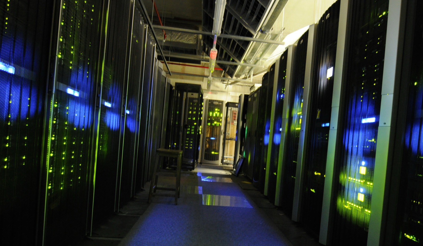 A server room